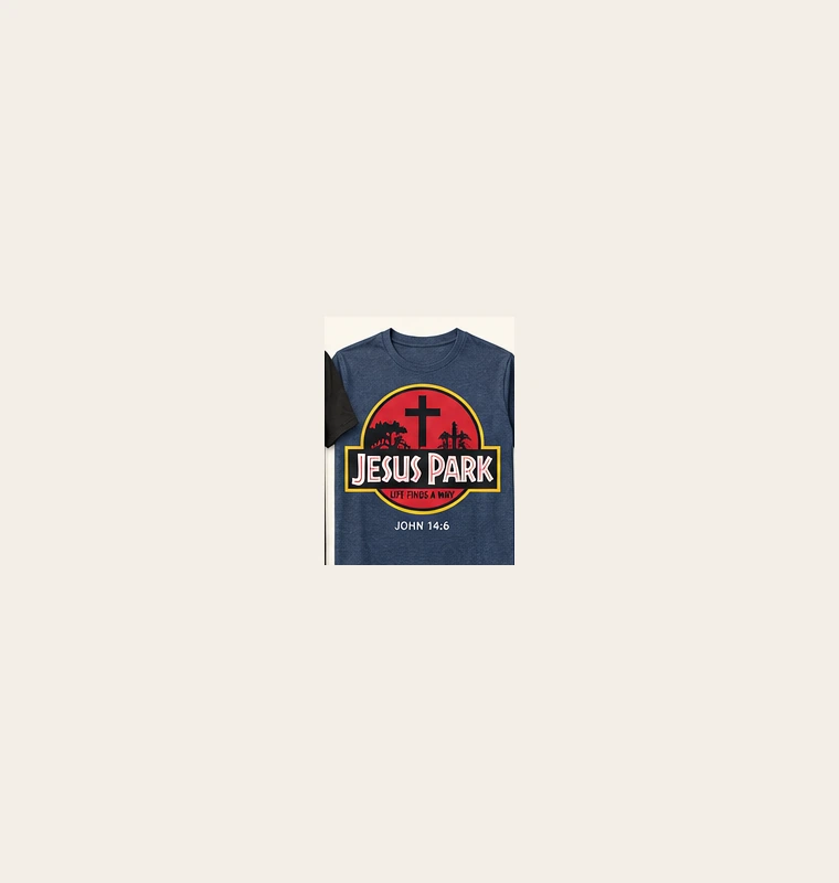 Illustrated T-shirt concept preview — Y’all Need Jesus