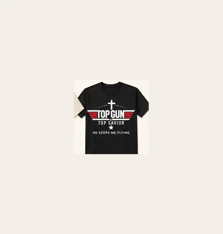 Illustrated T-shirt concept preview — Top Savior